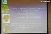 Alrededor de cincuenta personas participan en las primeras jornadas técnicas sobre “La uva de mesa” - 7