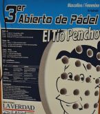 El III abierto de pádel “Tío Pencho” de ámbito regional, se celebrará en la localidad entre los días 30 de octubre y 15 de noviembre - 1