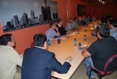 Reunión del alcalde y el concejal de Urbanismo con los directivos de la Asociación de Empresarios de la Construcción (AEMCO)