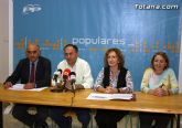 Diputados nacionales y regionales aseguran en un acto sectorial que el PP regional invertirá un 16% más en Totana para el año próximo - 1