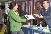 El alcalde entrega el carné de voluntario de honor de Totana al consejero de Política Social, Mujer e Inmigración, Joaquín Bascuñana - 24