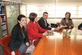 El alcalde de Totana y los concejales de Sanidad y Bienestar Social presentan a la Consejera de Sanidad el II Encuentro Nacional de Enfermedades Raras - 6