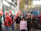 Más de un centenar de trabajadores totaneros asistieron hoy en Madrid a la manifestación, convocada por CC.OO. y UGT - 2