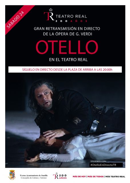 Este sábado se retransmitirá en directo desde la Plaza de Arriba la ópera de Verdi, 'Otello' - 1, Foto 1