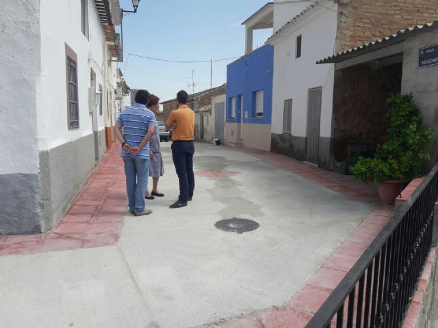 Terminan  las obras de pavimentación y renovación de la red de agua y saneamiento de la calle Soledad, de Canara - 3, Foto 3