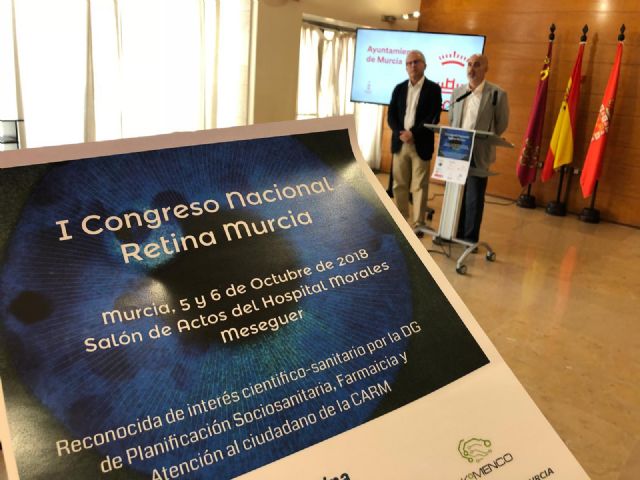 El Primer Congreso Nacional Retina Murcia se celebrará el 5 y 6 de octubre en el Hospital Morales Meseguer - 1, Foto 1