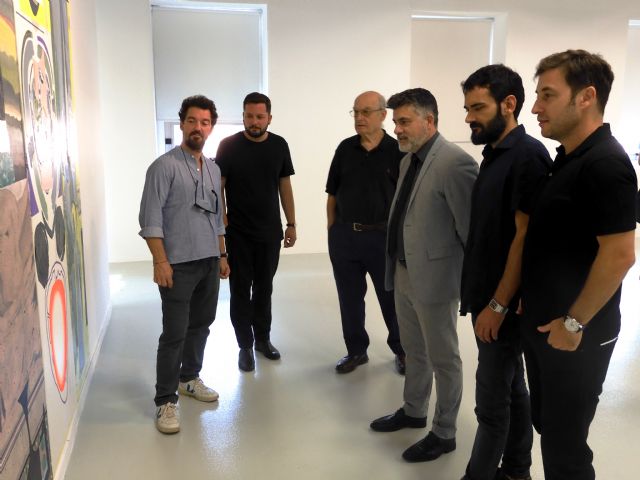 Cultura presenta en el Centro Párraga de Murcia la exposición conjunta de los pintores Luis Gordillo, Miki Leal y Rubén Guerrero - 2, Foto 2