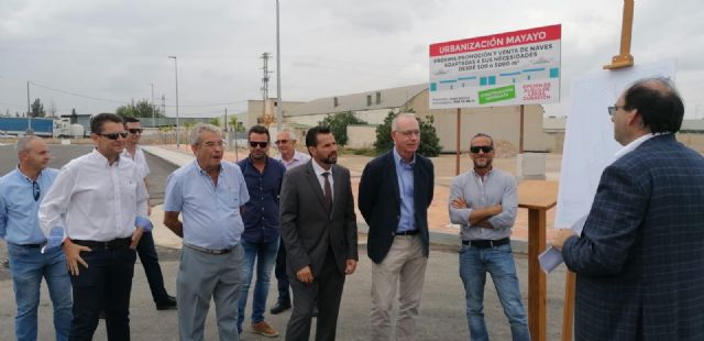 Las obras de urbanización del polígono industrial de El Mayayo permitirán la implantación de nuevas empresas - 1, Foto 1