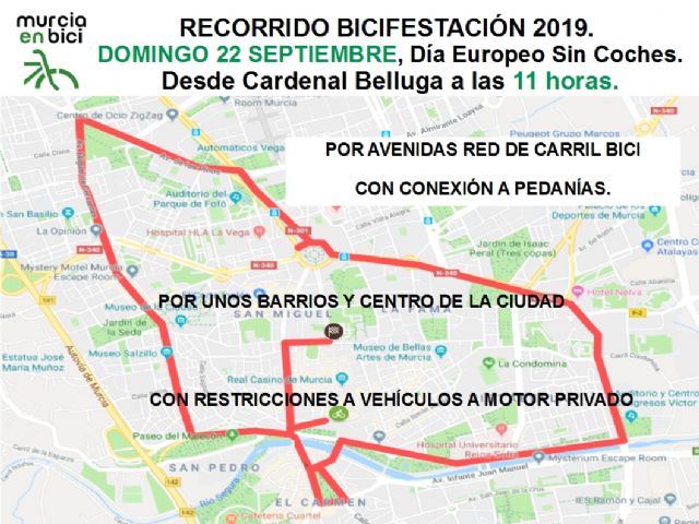 Bicifestación, día europeo sin coches. por la salud y la seguridad, camina, patina y pedalea - 2, Foto 2