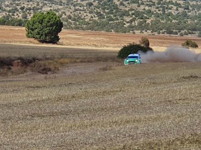 Juan Carlos Quintana y Yeray Mujica terceros en el tramo de tierra Daroca - 2, Foto 2