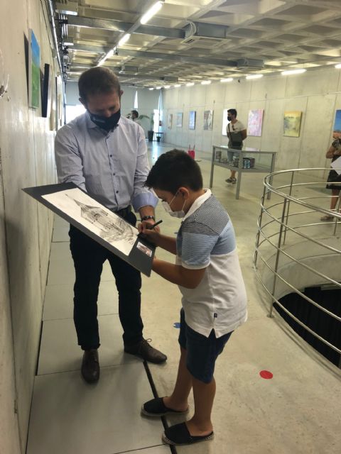 La Biblioteca Pública Municipal acoge la Exposición del XIV Certamen de Pintura al Aire Libre “Paisaje y Paisanaje” - 1, Foto 1