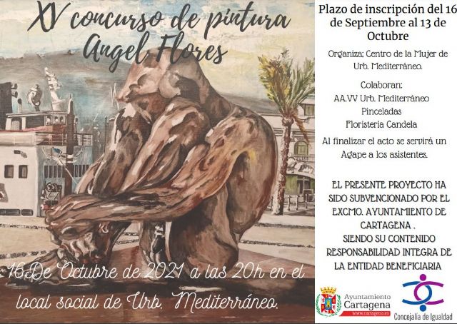 El XV Concurso de Pintura Ángel Flores repartirá 600 euros en premios - 1, Foto 1