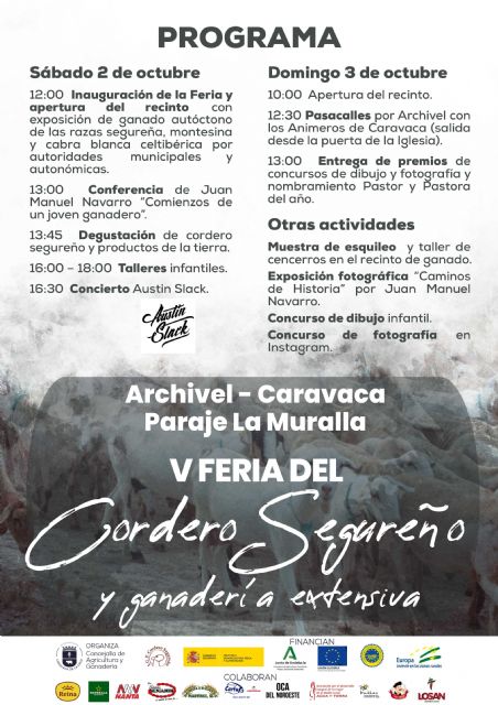 Del 1 al 3 de octubre regresa la Feria del Cordero Segureño y la Ganadería Extensiva al paraje La Muralla de Archivel - 3, Foto 3