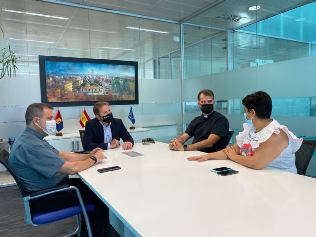 El Alcalde recibe a los nuevos Vicarios Parroquiales deTorre Pacheco - 2, Foto 2