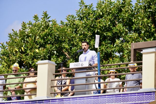 José Verdú Nicolás Toché emociona a sus vecinos con el pregón que da inicio a las fiestas patronales de Santomera - 3, Foto 3