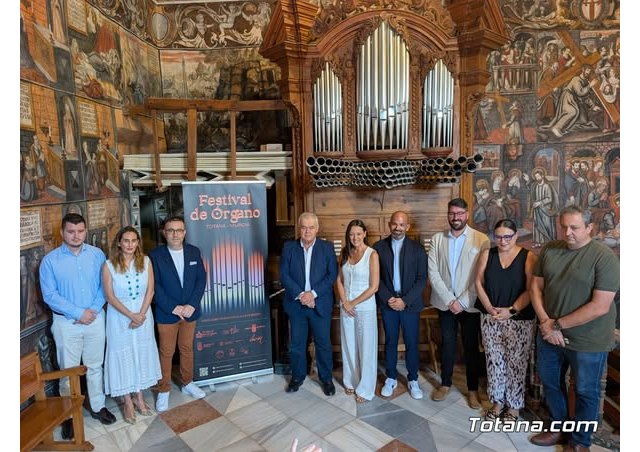 El Santuario de La Santa acoge el primer Festival de Órgano de Totana, Foto 1