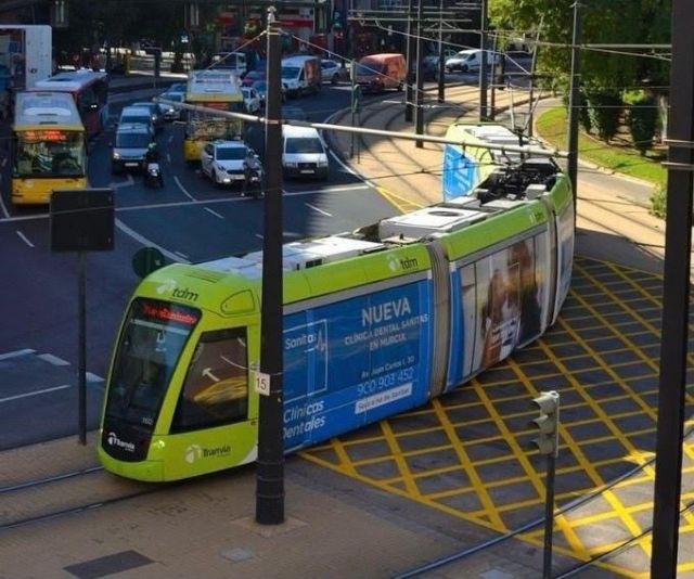 Murcia celebra el martes 22 el D�a sin Coches con transporte p�blico gratuito y la actuaci�n del Orfe�n en el tranv�a