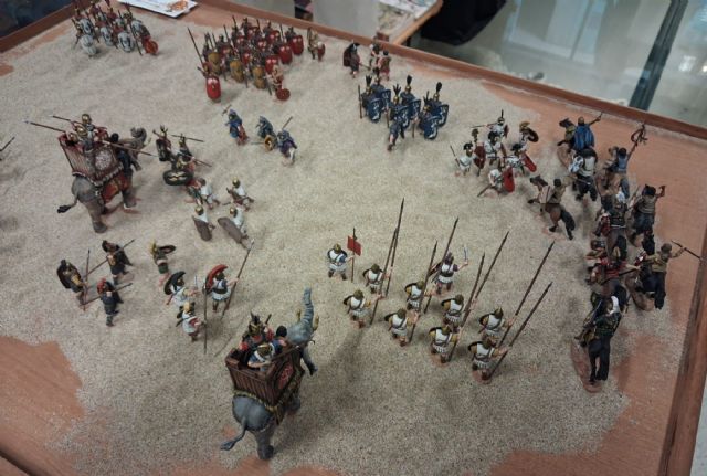 La histórica batalla de Cannas de la Segunda Guerra Púnica se puede contemplar en miniaturas en Cartagena - 3, Foto 3