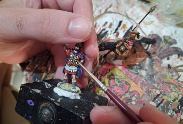 La histórica batalla de Cannas de la Segunda Guerra Púnica se puede contemplar en miniaturas en Cartagena - 4, Foto 4