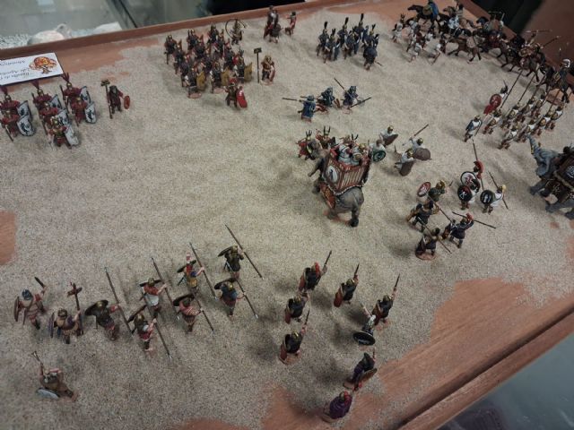 La histórica batalla de Cannas de la Segunda Guerra Púnica se puede contemplar en miniaturas en Cartagena - 5, Foto 5