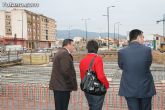 Autoridades municipales visitan las obras de la redonda de “La Kabuki”, en la Avenida Juan Carlos I - 11