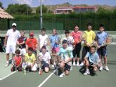 Jugadores británicos entrenan en la Escuela del C. T. Totana. - 5