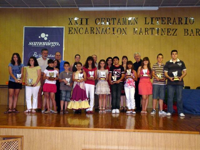 Entregados los premios del XXII Certamen de Literatura Infantil y ...