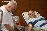 Medio centenar de voluntarios han participado en la maratón de hemodonación que se ha llevado a cabo en el salón de plenos del ayuntamiento de Totana - 10