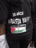 Un grupo de totaneros participó en la manifestación a favor de Sáhara - 2