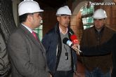 El alcalde y el concejal de Fomento y Empleo visitan las obras de restauración de la Casa de las Monjas - 46