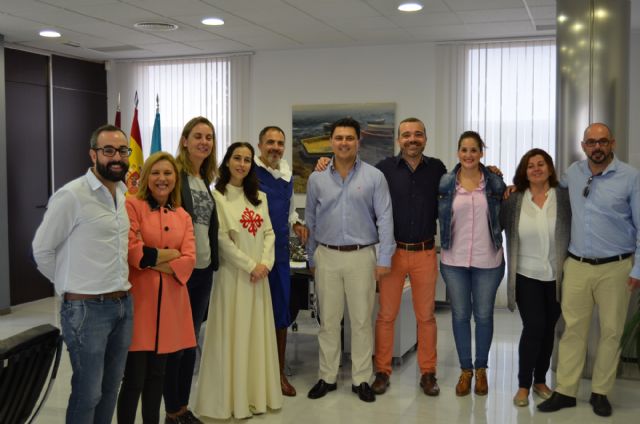 Don Juan Tenorio y Doña Inés visitaron el Ayuntamiento de San Javier - 3, Foto 3