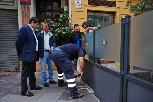 Comienza la rotulación de las terrazas de los bares y restaurantes - 3, Foto 3