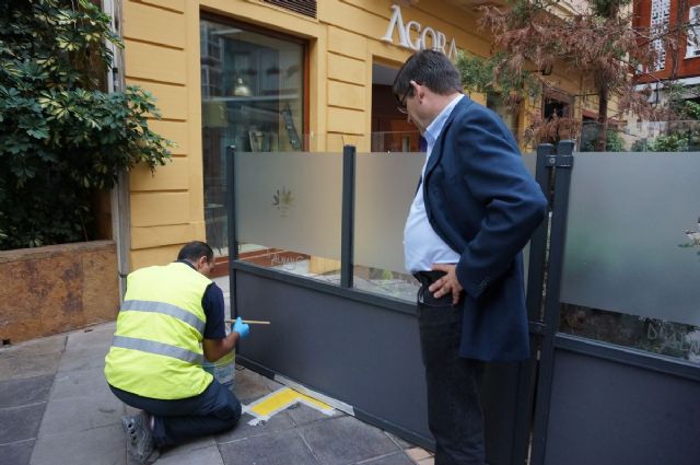 Comienza la rotulación de las terrazas de los bares y restaurantes - 5, Foto 5