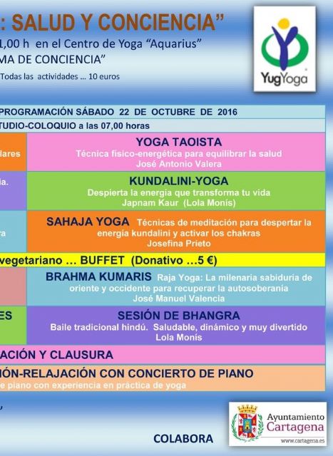 Un Maratón de Yoga y Meditación llega a Cartagena con más de doce horas de actividades - 2, Foto 2