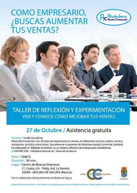 Josefina Gonzálvez, asociada de ASECOM, ofrecerá un taller para mejorar las ventas - 1, Foto 1