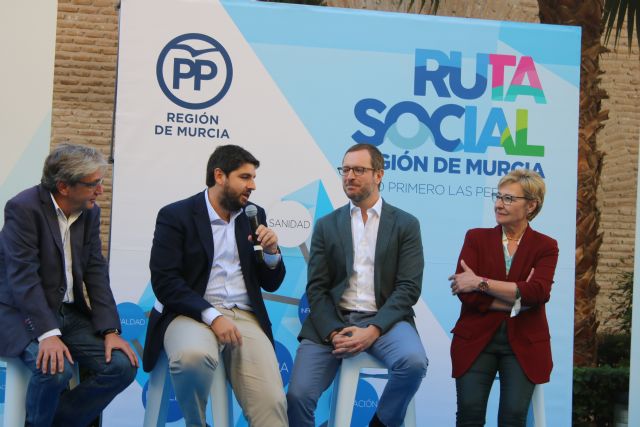 López Miras: La Ruta Social pone corazón a las acciones del Partido Popular - 1, Foto 1