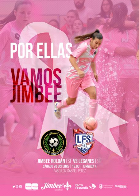 El Jimbee Roldán juega el partido del rosa - 1, Foto 1