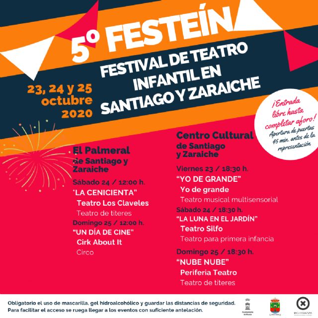 5ª edición del festeín festival de teatro infantil en Santiago y Zaraiche - 1, Foto 1