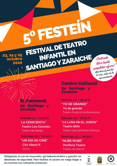 5ª edición del festeín festival de teatro infantil en Santiago y Zaraiche - 2, Foto 2