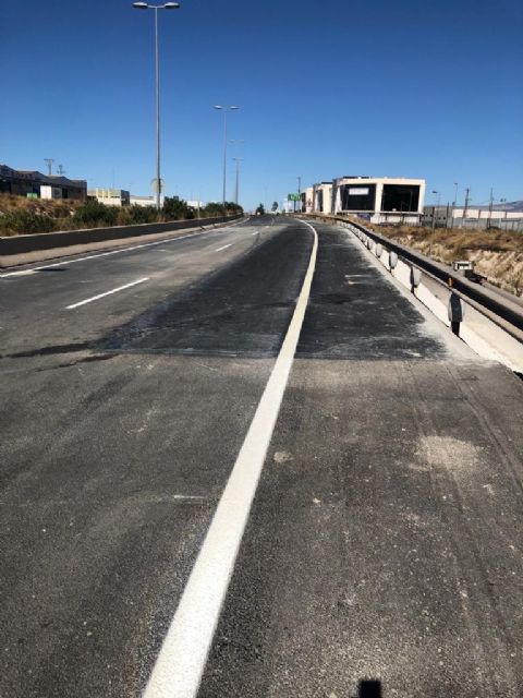 Abre al tráfico el tramo de N-301 donde el Ayuntamiento de Molina de Segura ha llevado a cabo obras de reparación por daños provocados por la DANA de septiembre de 2019 - 1, Foto 1