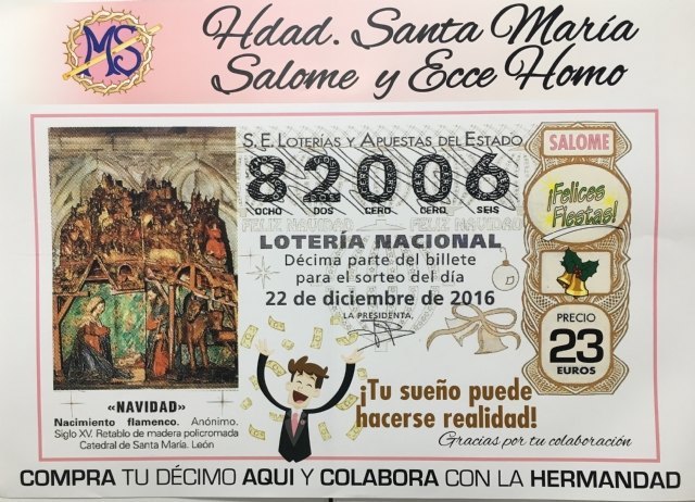 Los administradores de Lotería advierten de que peligran 1.200 millones de ventas del Sorteo de Navidad para las arcas públicas - 1, Foto 1