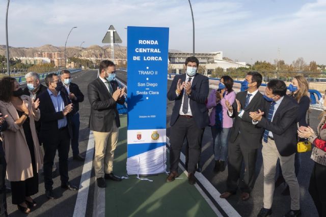 López Miras anuncia el desbloqueo del tercer tramo de la Ronda Central de Lorca con una inversión de 9,7 millones - 1, Foto 1