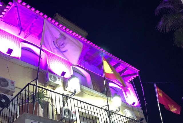 Las Torres de Cotillas se ilumina de rosa contra el cáncer de mama - 1, Foto 1
