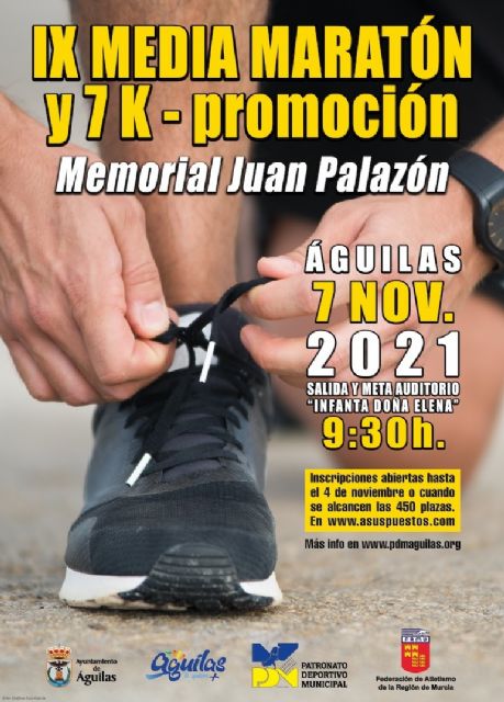 Águilas, a unas semanas de volver a disfrutar su media maratón y 7km. de promoción - 1, Foto 1