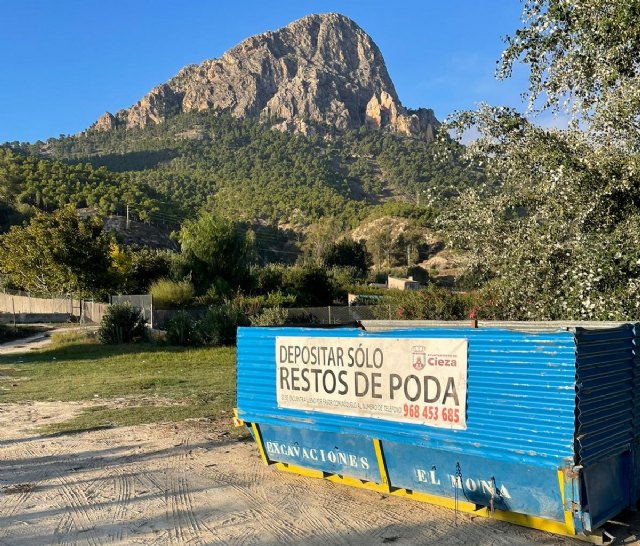 El Ayuntamiento vuelve a instalar contenedores especiales para resto de poda - 1, Foto 1