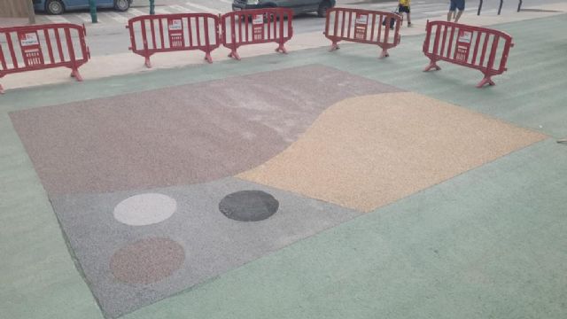 El Ayuntamiento prueba nuevos pavimentos para la zona liberada por el soterramiento - 2, Foto 2