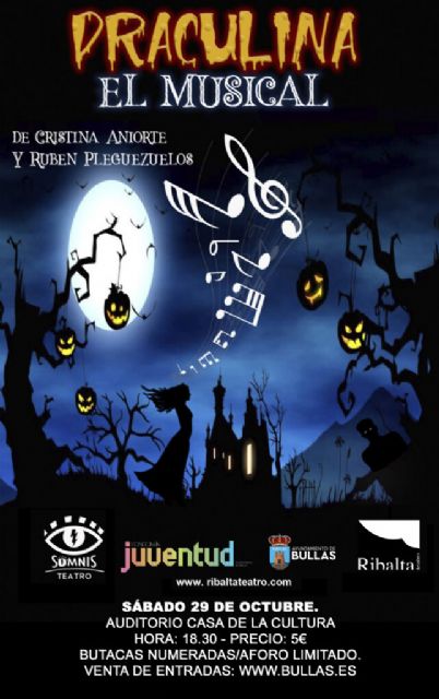 Llega a Bullas el musical 'Draculina' por Halloween - 1, Foto 1