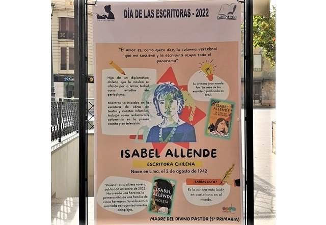 Los alumnos de los colegios ciezanos se suman a las actividades del Día de las Escritoras con una exposición - 1, Foto 1