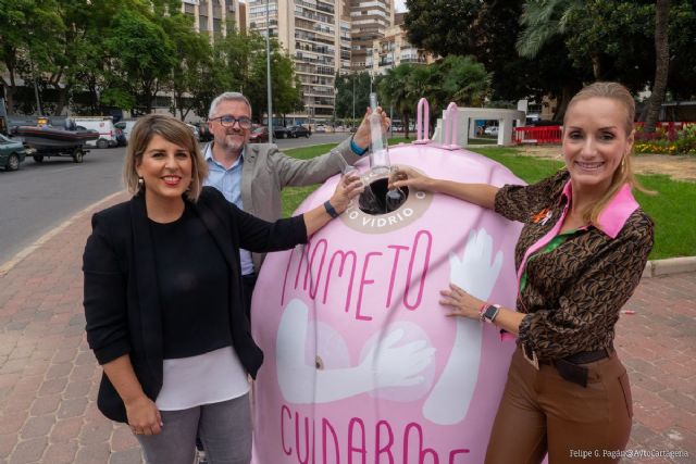 Ecovidrio y Ayuntamiento de Cartagena presentan la campaña solidaria ´Recicla Vidrio por ellas´ en colaboración con la Fundación Sandra Ibarra - 1, Foto 1