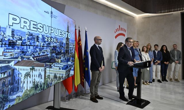 El Ayuntamiento de Murcia presenta su presupuesto para mejorar servicios públicos y consolidar el proyecto de ciudad - 1, Foto 1